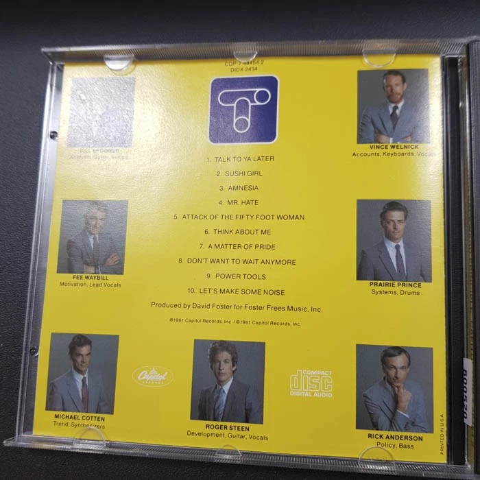 TUBES The Completion Backward Principle USA EX/VG+(CD) - Bild 2 von 4