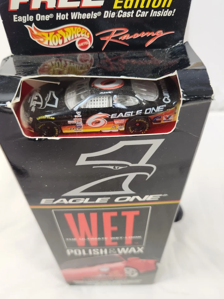 De colección Mark Martin 1:64 #6 Eagle One 1999 Ford Taurus pulido húmedo caja de cera con cera Foto 2 de 4