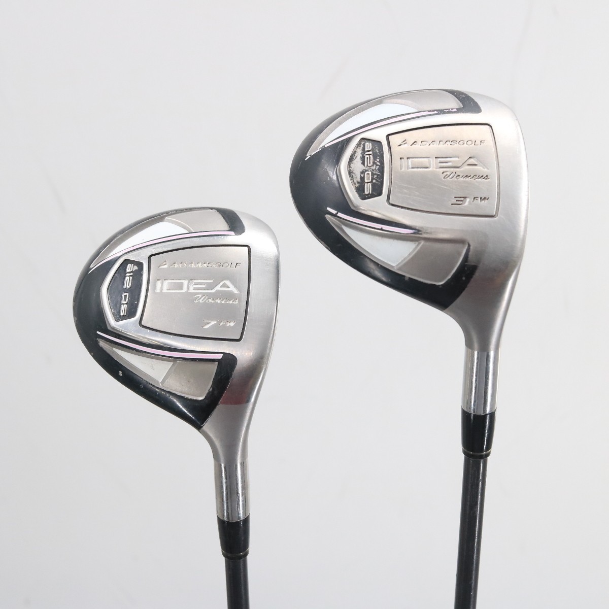 アダムス ゴルフ IDEA ａ12 OS レディース ゴルフクラブセット Adams Idea A12 OS Women's 3 & 7 Wood Set Graphite L Ladies Right