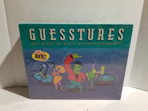 Vintage "Guesstures" Game by Milton Bradley 1990  Brand New Sealed