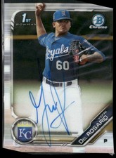 2019 Bowman Chrome #CPA-YDR Yefri Del Rosario Prospects Autographs