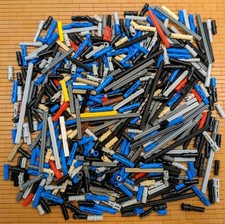 LEGO TECHNIC 500pcs Pins Axles Friction Ridges 3l 4l Assorted Mix GBC Robot