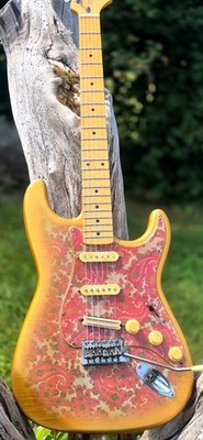 Paisley Strat , Nitro,  alder Body, aged/relic