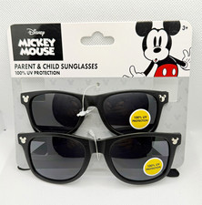 Disney Mickey Mouse Parent & Child Wayfarer Sunglasses Black UV400
