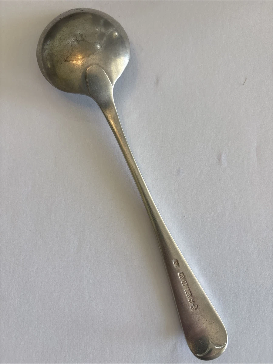 Vintage Silver Plated Serving Spoon MH & Co Hallmark Stamped Electro Plated