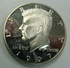1997 S SILVER PROOF KENNEDY HALF, FREE SHIPPING