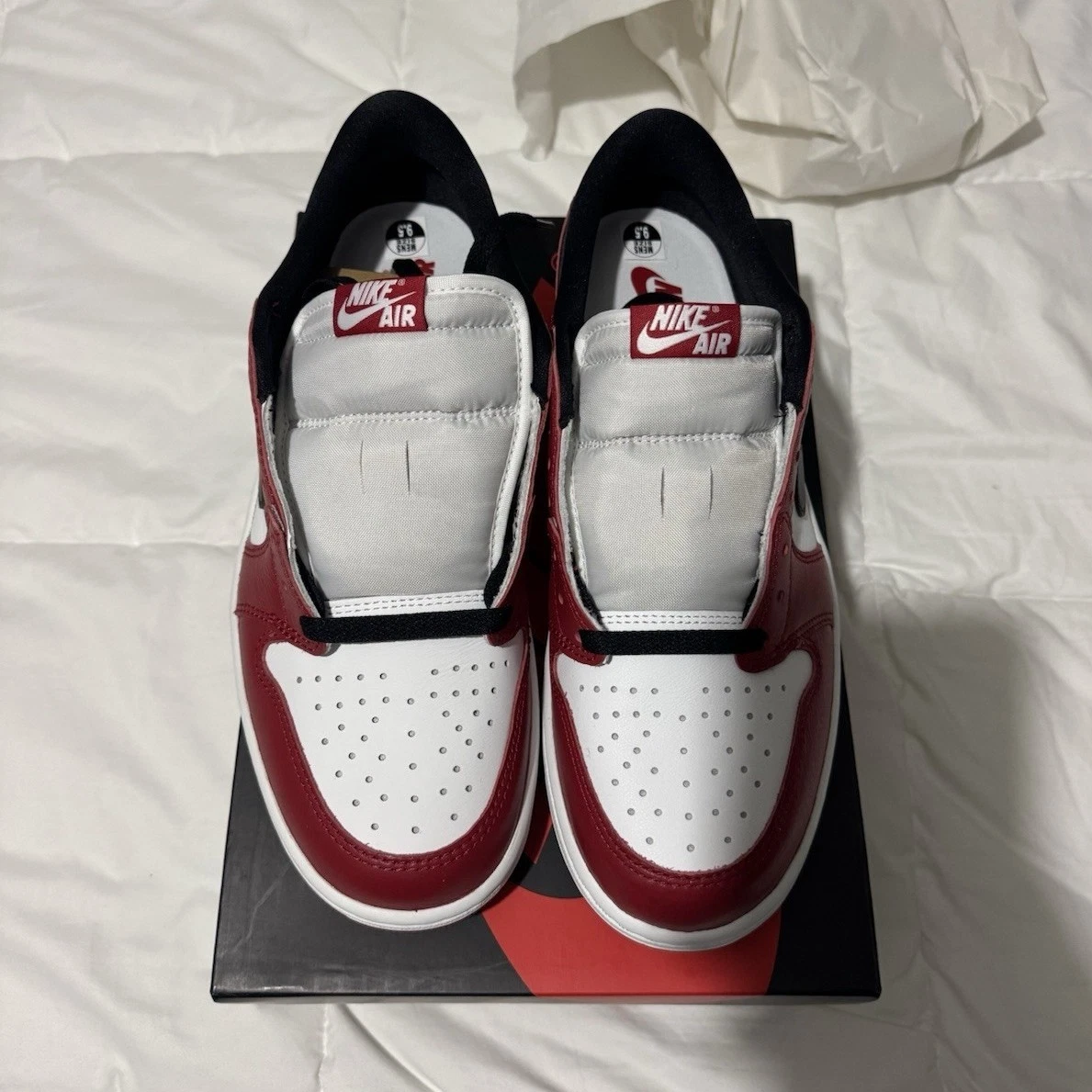 Preços baixos em Jordan 1 Retro OG Low Varsity Red | eBay