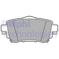 Delphi BremsbeläGe Hinten FüR Nissan Qashqai II X-Trail Renault Kadjar Koleos