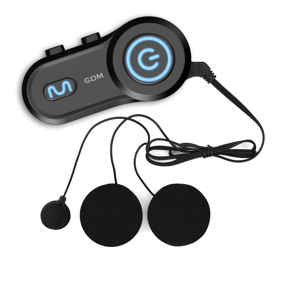 Новый GDM DEM домофон Bluetooth мотоциклетный шлем на все лицо S-M-L-XL-XXL - Изображение 3 из 4