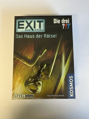 Kosmos EXIT - Das Spiel: Das Haus der Rätsel, Die drei ??? Neu OVP