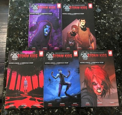 Storm Kids Monica Bleue A Werewolf Story 1-5 2019 COMPLETE Miniseries 1 2 3 4 5