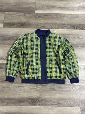 Vintage Active Frontier Lightweight Windbreaker Reversible Jacket - Men's Large
