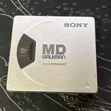 Sony MZ-E55 Portable MiniDisc MD Walkman Player - Working
