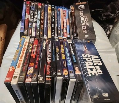 DVD & Blu-Ray Mixed New and Used Lot of 30 [V5]