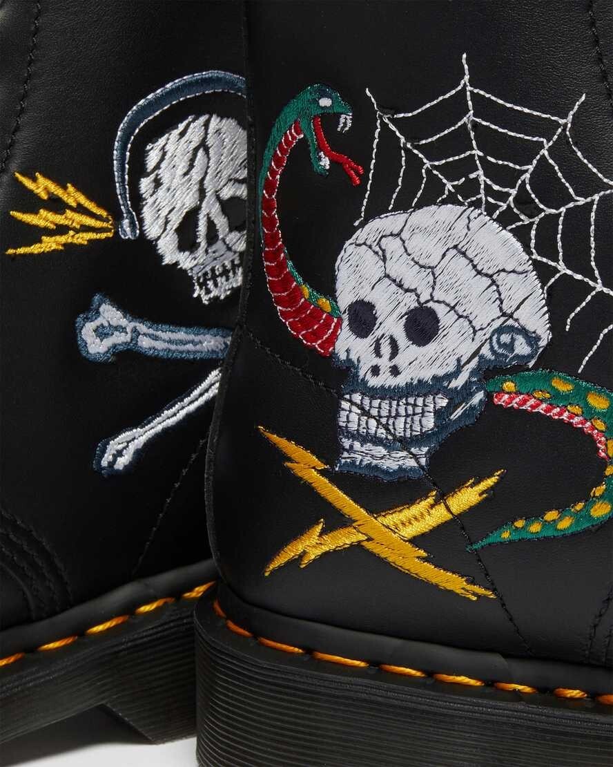 DR. MARTENS 1460 Souvenir Japanese Embroidered Boot 26929001 Dr
