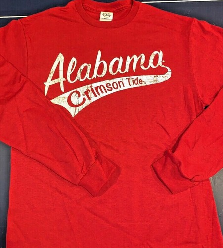 Alabama Crimson Tide Cardinal Tail Sweep T-shirt Cardinal - Picture 2 of 2