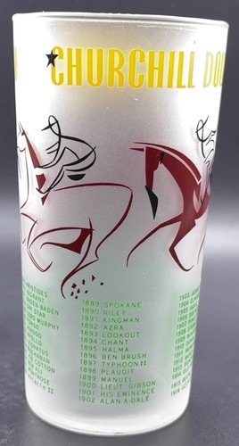 1956 Kentucky Derby Glass (2 Stars & 3 Tails) - RARE ERROR GLASS! - Picture 4 of 8