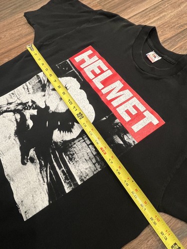 Vintage 1992 HELM Zwischen Tour Konzert T-Shirt Einzelstich Amphetamin! XL - Bild 6 von 9