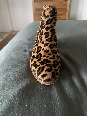 Leopard print ankle boots australia Clearance
