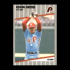 Kevin Gross 1989 Fleer Philadelphia Phillies #569 R322H 70