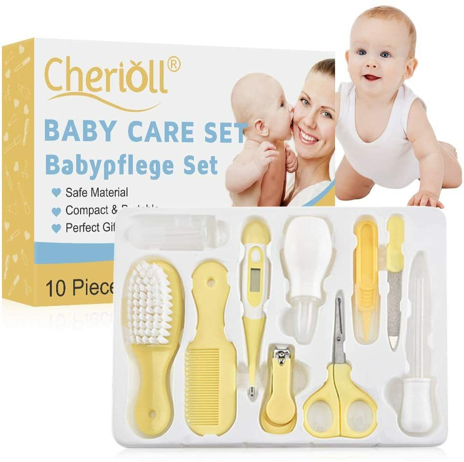 Trousse naissance bébé unisexe grise le cadeau idéal pour une liste de maternité