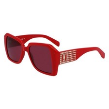 Karl Lagerfeld Women's 53mm Butterfly Sunglasses Red KL6140S-600