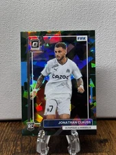 2022-23 Panini Donruss - Optic #90 Jonathan Clauss (RC) - Green Ice