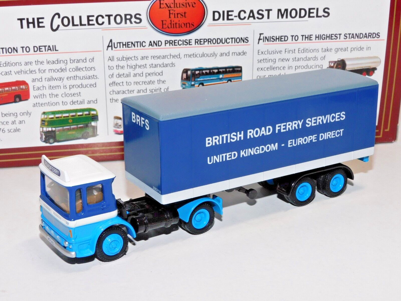 EFE AEC ERGO ARTIC BOX VAN BRITISH ROAD FERRY SERVICES 1/76 22105