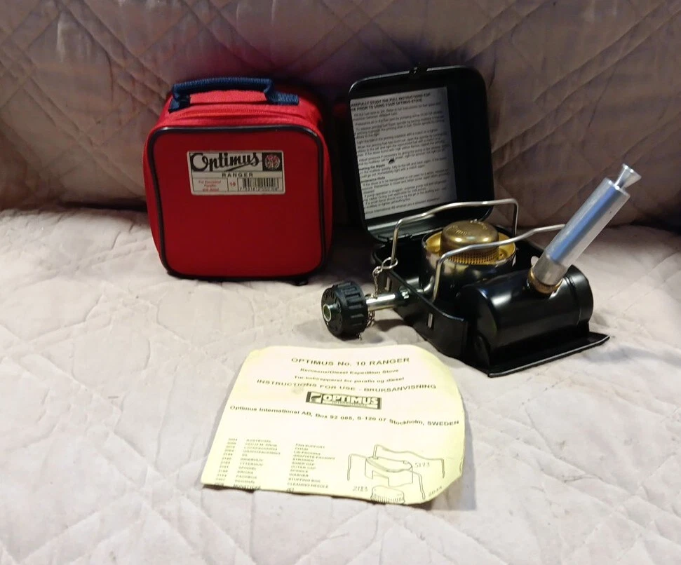 ★ほぼNOS品★ Optimus オプティマス Ranger 10 レンジャー OPTIMUS(オプティマス)箱ストーブ RANGER10(レンジャー10)と8Rの