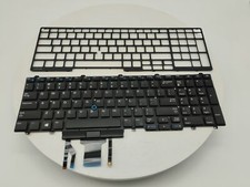 Clavier Dell Latitude E5500 0383D7 qwerty rétro-éclairé avec grille