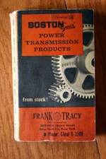 BOSTON GEAR WORKS Catalog 58 Vintage 1963 Power Transmission Products