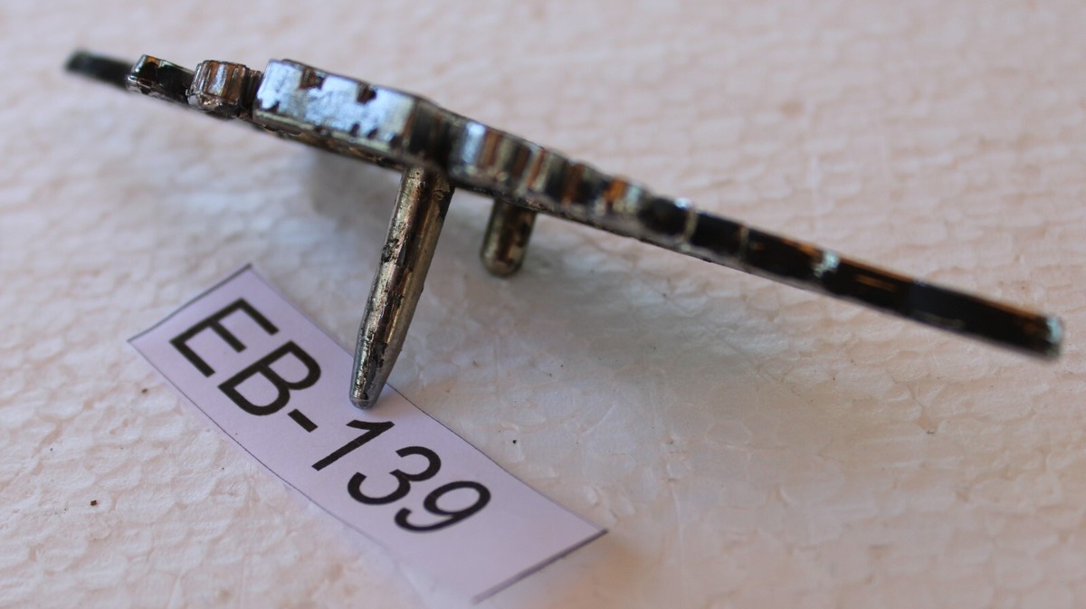 Chrysler New Yorker Brougham Emblem 1972 1973 OEM 3506456 Chrysler New Yorker Brougham Emblem 1972 1973 OEM 3506456