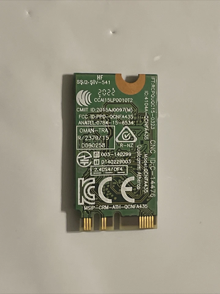 Oem Dell XPS 8940 8930 / G5 5000 5090 WIFI Bluetooth Wireless Card V91GK 0V91GK - Image 3 of 4