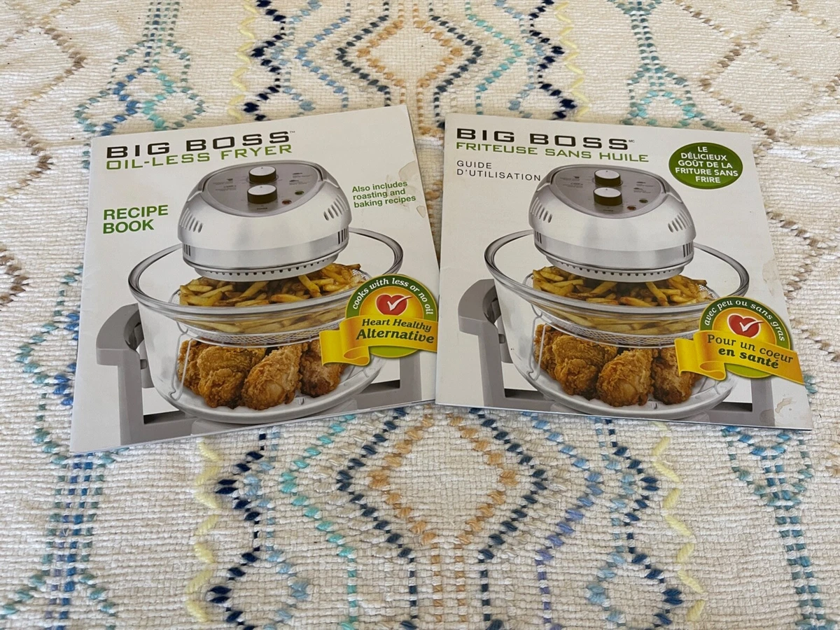 Big boss air fryer manual cheap