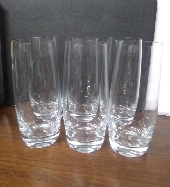 VINTAGE SPIEGELAU GLASSWARE Set Of 6 Tall/Tom Collins Bar Glasses eBay