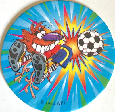 Waddingtons POGS Serie 2 POG Nummer 6 seltenes frühes Vintage Sammlerstück von 1994