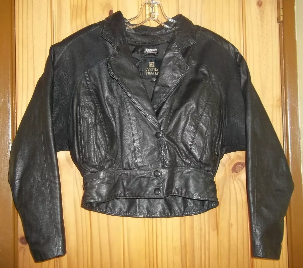 Baker shop leather jacket