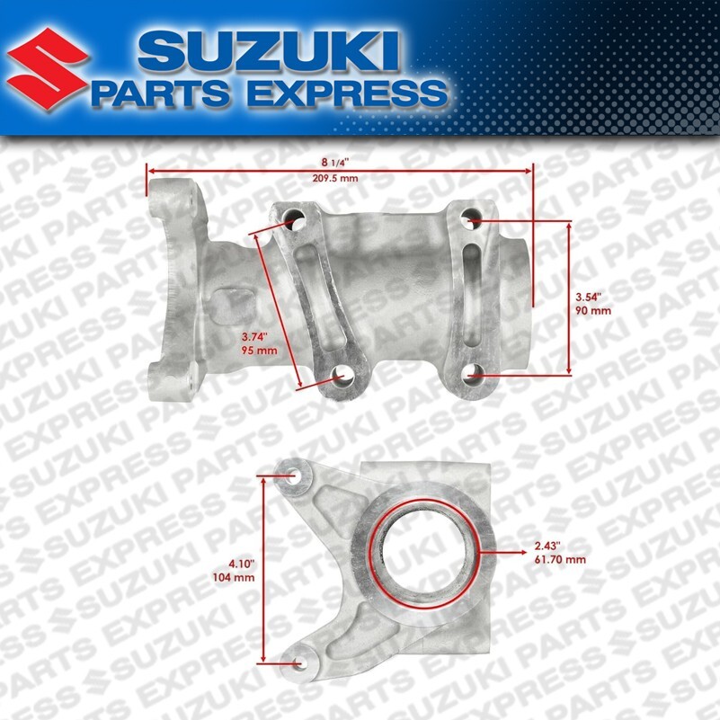 05 Suzuki Ltz400 Rear Axle Bearing Carrier LTZ KFX DVX 400 Kfx400 64715