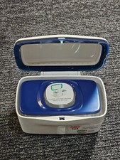  QTY 2 Oxo Tot Perfect Pull Wipes Dispenser White/Navy 63121900