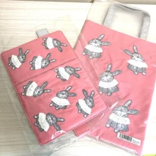 Hobonichi Candystripper A6 Bunny Cover Set Mini Tote Bag NEW