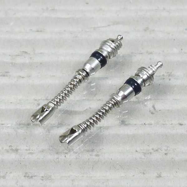 Ventileinsatz 2 StüCk FüR Av Ventil Autoventil Ca. 33 Mm Lang Silberfarben-image