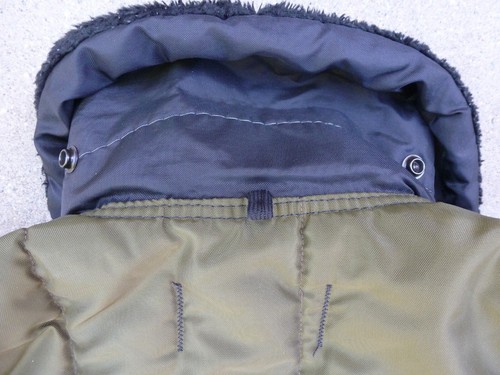 VTG Refrigiwear Insulated Jacket Mens M Green Collared No Hood USA READ DESRIP* - Picture 19 of 22