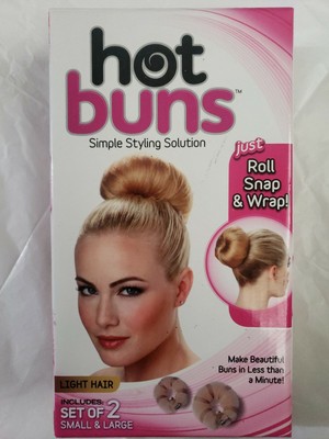 Allstar Marketing Group Hn021124 Hot Buns For Light Hair - Quantity 6 (740275010815)