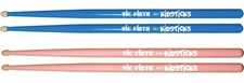 Vic Firth 'Kidsticks' 13" Hickory Kids drumsticks in a choice of Blue or Pink