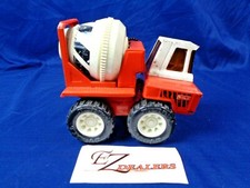 Vintage Buddy L Cement Mixer Truck - Pressed Steel- Red