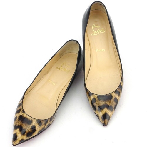 leopard louboutin pumps