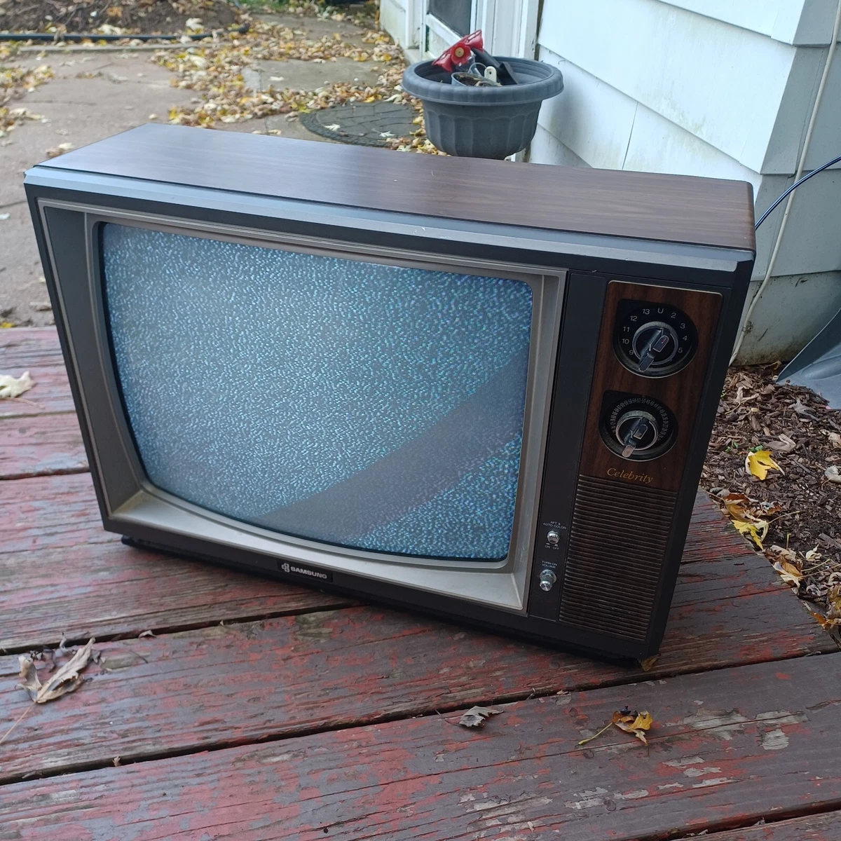 Vintage Samsung Celebrity CRT color TV Retro Gaming TC9140M Made in USA  1987 | eBay