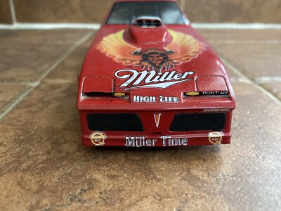 Monogram Dale Puldes Miller Warrior Pontiac Funny Car Built Kit 1