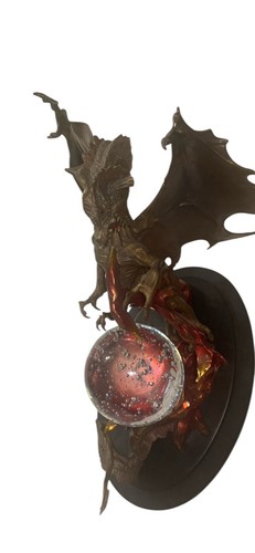 Franklin Mint The Dragon Of Destiny Sculpture Statue Julie Bell - Picture 2 of 9