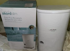 Janibell Akord Slim Adult Diaper Disposal System 7 Gallon Odor Locking No Bags